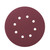 10pcs 7 Inch 8 Hole Hook and Loop Sanding Disc 320Grit Flocking Sandpaper for Random Orbit Sander, (Bettomshin)