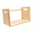 CIYODO 1pc Bookshelf Storage Rack Desk Shelves for Top of Desk Magazine Display Frame Desk Organizer Shelf Desk Book Shelf Desktop Table Top Bookcase Mini Book Storage Rack Book Board