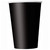Unique Solid Paper Cups, 9oz, Black
