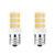 VYAOMLI Salt Lamp Bulbs, E12 C7 LED Night Light Bulb, 2W Equivalent 15W 20W E12 Base Bulbs Replacement for Himalayan Salt Lamps Salt Lamp Light Bulbs Chandeliers Bulbs (Warm White, Pack of 2)
