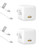 30W USB C Charger by imuto, 2 Pack USB C Super Fast Charging Pixel Phone Charger GaN PD PPS for iPad Pro, iPhone 14, 13 Pro Max, Pixel, Galaxy S22, MacBook Air & More