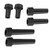 6PCS 3 Assorted Size E26 Lamp Turn Knob On/Off Replacement, Light Lamp Turn Switch Knobs Socket Knob (6PCS-20MM+35MM+50MM)