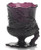 Spoon Holder/Spooner - Acorn Pattern - Mosser Glass - USA (Amethyst)