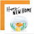 Old English Co. Happy New Home Fish Bowl Card - Cute Fun Housewarming Card for Him or Her | Card for Men and Women | Blank Inside & Envelope Included