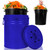 Chef's Star Countertop Compost Bin for Kitchen, Indoor Compost Bin for Kitchen Counter, Small Composter for Kitchen Counter, with Charcoal Filter, Airtight Lid, 0.8 Gallon Compost Pail, Blue