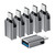 USB C to USB Adapter,USB to USB C Adapter,USB A to USB C Adapter,USB Female to USB C Male,USB C Adapter to USB for MacBook Pro/Air 2020 2019 2018,iPad Pro,Galaxy S20+ and More(6 Pack,Grey)
