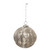Creative Co-Op 5" Round Flocked Glass Ornament