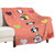 Lurnise Blankets Panda Patterns Flannel Blanket Cozy Bedding Throw Blankets for Sofa Couch Chair Office 30"x40"