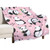 Lurnise Blankets Panda Patterns Flannel Blanket Cozy Bedding Throw Blankets for Sofa Couch Chair Office 30"x40"