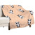 Lurnise Blankets Panda Patterns Flannel Blanket Cozy Bedding Throw Blankets for Sofa Couch Chair Office 30"x40"