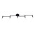 Globe Electric 59969 Tempo 5-Light Foldable Track Lighting, Matte Black