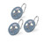 Popular Bath Shower Hooks Capri, Slate Blue