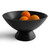 Fairwood Way Black Pedestal Bowl - Black Footed Bowl as Fruit Bowl, Key Bowl, Decorative Bowl, Candy Bowl or Centerpiece (10 Inch Bowl)