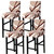 Bar Stool Covers,4 Pack Stretch Bar Stool Covers with Backs Removable Bar Stool Chair Covers Basrstool Covers Slipcovers with Back Pub Counter Height Side Chair Covers with Elastic Bands Khaki