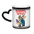 Municipal Band Waste Coffee Mug Color Changing Mug Funny Ceramic Magic Heat Water Tea Mug Cup Awesome Gift for Family Friends and Lover