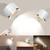 MeliInma 2PCS Battery Operated Wall Lights, Rechargeable RGB Wireless Led Wall Sconces, Touch & Remote Control, Wall Mounted Reading Lights for Bedroom, White