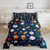 Feelyou Sports Theme Comforter Set 3D Blue Ball Bedding Set Baseball Football Basketball Comforter for Children Kids Boys Girls Microfiber Competitive Games Duvet Set Room Decor Quilt Set Twin Size