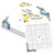 Blue Tiles and Lemons Find The Guest Bingo Game for 30 Guests with Game Cards, Lemons Bridal Shower Game, Modern Bridal Shower Decorations, Wedding Shower or Bachelorette Party Supplies - 02