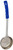 Thunder Group Perforated Portion Controller 1-Piece Construction Ladles with Plastic Blue Handle, 8-Ounce