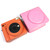 SQ1 Camera Protective Case for Fujifilm Instax Square SQ1 Instant Camera - Premium PU Leather Camera Case Bag with Removable Adjustable Strap. (Pink)