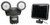 Novolink LED Outdoor Security Flood Light with Motion Sensor, Motion Activated, Solar Powered Bluetooth Smart Wireless Control, Waterproof Floodlight (Black, Motion Solar Security Light)