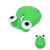 Samudgate Wired Mouse, Cute Frog Shaped USB Mouse Small Optical Corded Mice,1600 DPI Portable Computer Mouse for Travel, Office, Home, Laptop, Computer