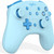 PXN 9607X Wireless Switch Pro Controller for Switch Controller/Switch Lite/Switch OLED, Switch Pro Controller with Wake-up, Turbo, NFC, Motion, Vibration (Cyan)