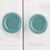 Indian Shelf 2 Pieces Dresser Door Knobs | Crackle Pull Knobs for Cabinets | Green Drawer Pulls Single Hole | Ceramic Kitchen Knob | Door Knobs Kitchen Cabinets | Kids Knobs for Dresser Drawers