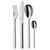 WMF Nuova 4-Piece Cutlery Set for 1 Person, Monobloc Knife, Polished Cromargan Stainless Steel, Dishwasher Safe