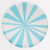 Meri Meri Blue Stripe Dinner Plates (Pack of 8)