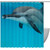 VAPOKF Shower Curtain for Bathroom Decor, Underwater Dolphin Waterproof Polyester Fabric Bath Curtain Set with 12 Hooks - 60x72 Inches VAPOKF Shower Curtain for Bathroom Decor, Underwater Dolphin Waterproof Polyester Fabric Bath Curtain Set with 12 Hooks - 60x72 Inches