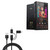 BoxWave Cable Compatible with FiiO M11 Plus - AllCharge 3-in-1 Cable for FiiO M11 Plus - Jet Black