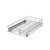 ROOMTEC Pull Out Cabinet Organizer(11" W x 18" D),Heavy Duty Slide Out Shelves,Pull out Drawers for Kitchen Cabinet,Base Cabinet Organization for Home, Kitchen, Bathroom