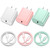 for iPhone Charger Fast Charging, [MFi Certified] 20W USB C Wall Charger with 3Pack 6FT USB C to Lightning Cable, for iPhone Cable Fast Charging Compatible with iPhone 14/13/12/12 Pro Max/11/Xs Max/XR