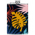 Colorful Tropical Leaves Pattern Flask for Liquor and Funnel, 8 Oz Leak Proof Stainless Steel Pocket Hip Flask
