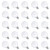 25 Pack G40 Frosted LED Replacement Bulbs, 0.6W Shatterproof LED Globe Light Bulbs, E12 Candelabra Base Frosted White Light Bulbs for G40 Outdoor Patio String Lights Dimmable Vintage LED Edison Bulbs
