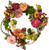 Nearly Natural 24in. Peony Wreath 24 inches round Mixed