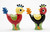 Appletree 4-3/4-Inch Chicks Salt and Pepper, Green