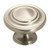 Amerock | Cabinet Knob | Satin Nickel | 1-5/16 inch (33 mm) Diameter | Inspirations | 10 Pack | Drawer Knob | Cabinet Hardware