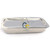 G.S Instrument Tray with Strap Handle Cover - 8 7/8" X 5" X 2"