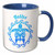 3dRose A ocean blue tribal turtle for the beautiful beaches of Belize - Mugs (mug_318290_6)