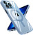 [2023 New] for iPhone 13 Pro Case with MagSafe, [Strong Magnets] [Non Yellowing] [Military Drop Protection] Magnetic Clear Slim Phone Case Thin Cover for Apple 13pro (Mag Safe Sierra Blue)