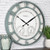FirsTime 99667 Laguna Outdoor Wall Clock, Aged Teal