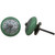 Indian Shelf 6 Pieces Decorative Door Knob | Strewn Flat Cabinet Knobs Unique | Fancy Drawer Knobs Green | Dresser Knobs for Kids Ceramic | Drawer Knobs and Pulls | Bar Pull