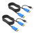MT-VIKI 2in 1 USB HDMI KVM Cable for USB KVM Cable HDMI (3M-2packs)