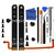 iParto Replacement Right and Left Slide Rail Replacement for Nintendo Switch OLED Console Slide Rail with Flex Cable Replacement Kit for NS Switch OLED Slider Bracket Slide Bar