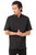 Chef Works Men's Springfield Chef Coat, Black, 3X-Large