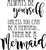 Car Sticker Always Be Yourself Unless You Can Be A Mermaid Funny Mythical l Car Window Decal Sticker White 7 Inch