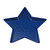UPware Patriotic Star Shaped Plate Melamine Serving Plate Dinner Plate, 11.25 Inch Star Plate (Blue)