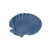 Fitz and Floyd Coastal Home Shell Blue Plate